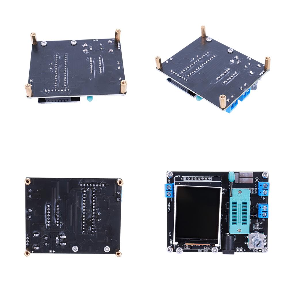 GM328 Transistor Tester LCR Diode Capacitance ESR Voltage Frequency Meter PWM GM328A Square Wave Generator Type-C Charge