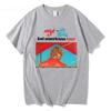 MGK Lost Americana Tour High Quality Oversized Tshirt Machine Gun Kelly Singer Graphic Tshirt YK Short Sleeve Casual Tee