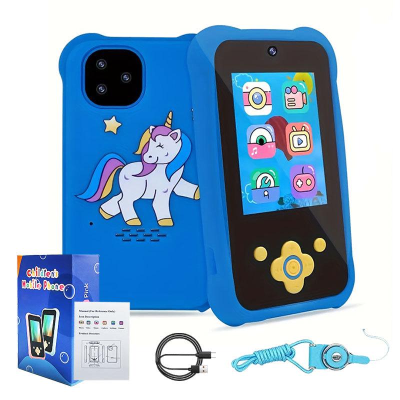 

2,4-дюймовый детский смартфон с двойной камерой и возможностью делать HD-фотографий в стиле единорога