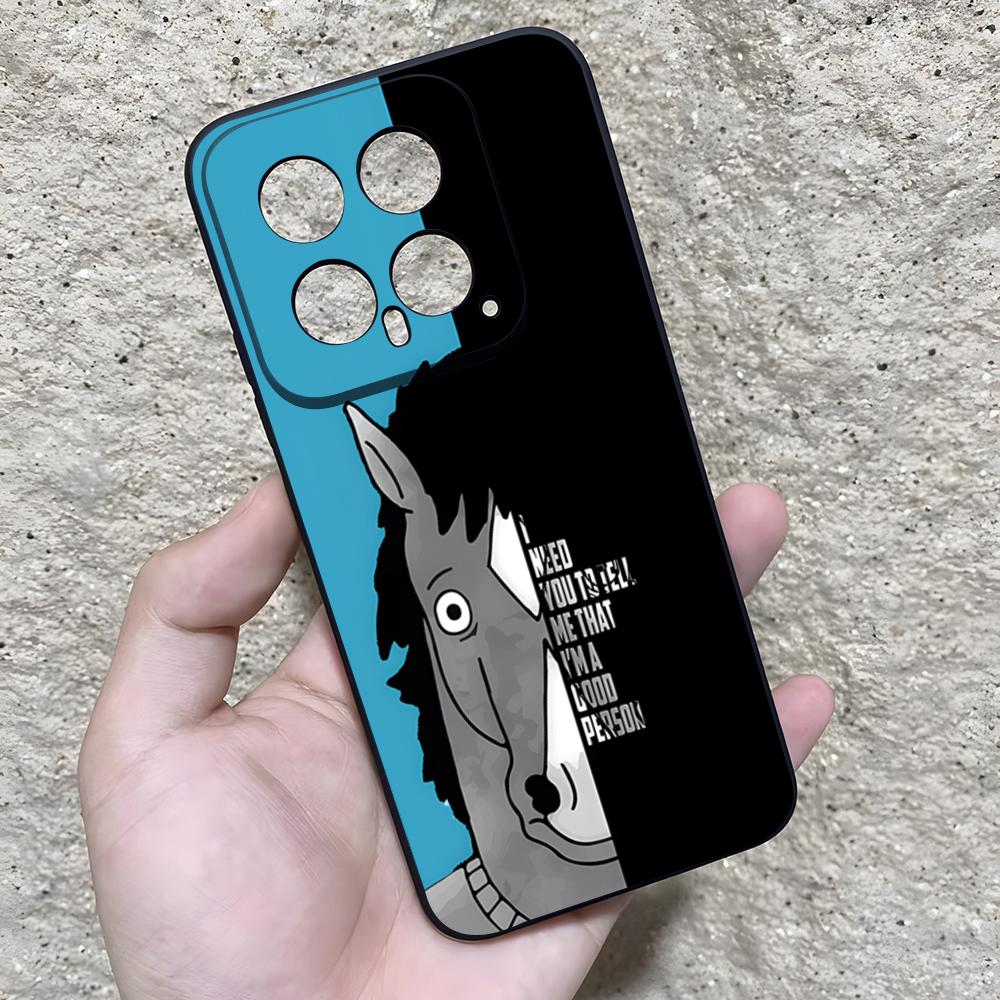 

Cartoon B-BoJack Horsemans Phone Case For Xiaomi 15 Redmi Note 14 13 12 11 T Lite Ultra Pro ProPlus 12 5G Cover Xiaomi 11 Lite