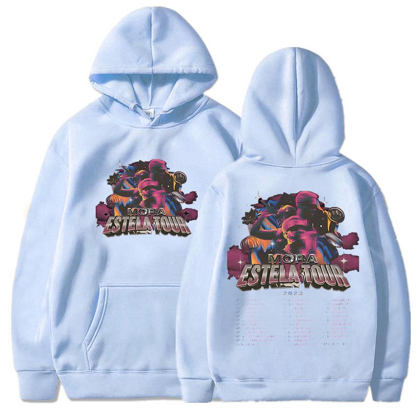 Hanorac Mora Estela Imprimeu Grafic Fleece Confortabil Hanorac Casual Pulovere Ropa Hombre