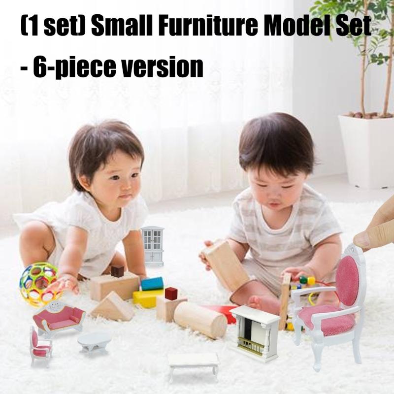 Handcrafts Doll House Miniature Furniture Set For Kids Creative Pretend Play And Craft Model Project Landscape Accessory