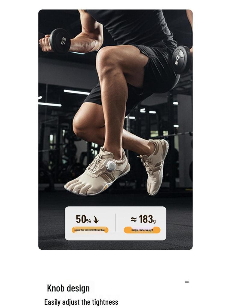 GallonShark Barefoot Five-Toe Yoga & Pilates Shoes for Indoor Fitness