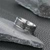 Stylish Retro European & American Titanium Steel Men's Ring - Trendy Handcrafted Design