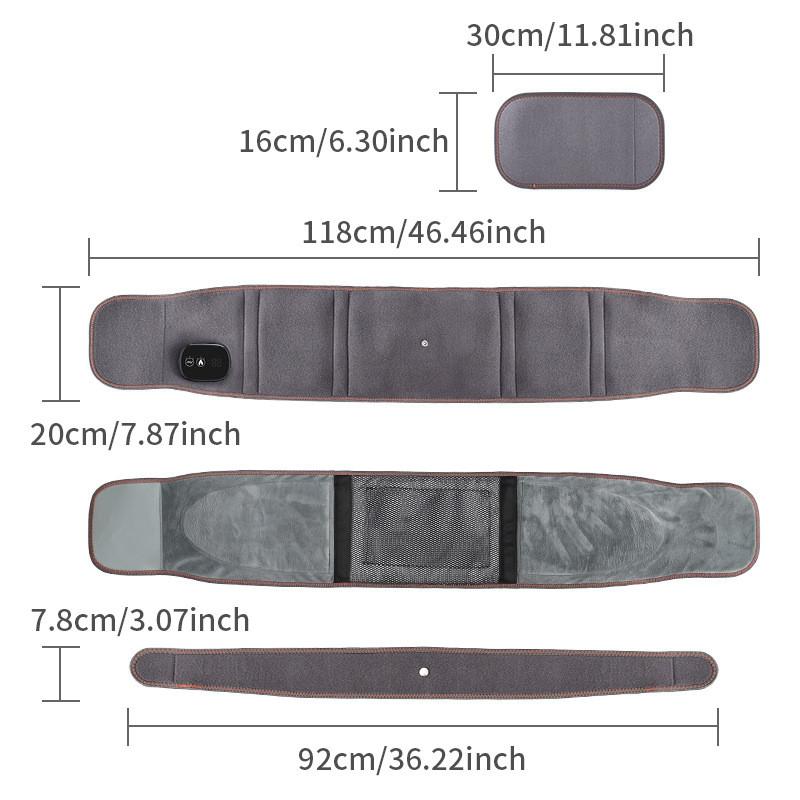 

Intelligent Electric Heating Waist Protection Belt Portable Red Light Heating Massage Belt Hot Compress Waist Massager