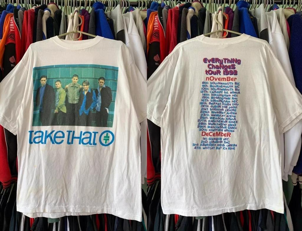 Take That Band 1993 EVERYTHING CHANG ROCK T-shirt All Size MI1011