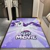 Magical Friendship Pony Gang Theme Rug Soft Nonslip Carpet For Bedroom Study Home Decor Holiday Gift