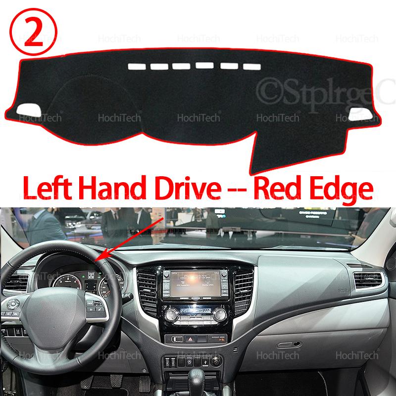 Dashboard Cover for Mitsubishi L200 Triton Strada KJ KK KL 2015- Car Dash Board Mat Carpet Pad Sunshade Cape Cushion