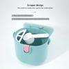 Large Capacity Milk Powder Spoon Snack Container Portable Distribution Sealed Container