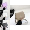 Stylish Minimalist Crossbody Bag 2023 Fall Trendy Pu Leather Saddle Bag For Women