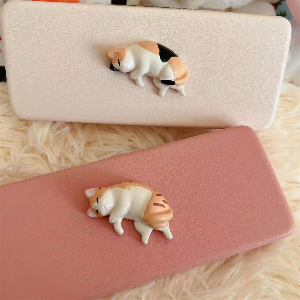 Cream Color Glasses Case Eyeglasses Case Eyeglasses Holder Cute Cat Sunglasses Box  Daily