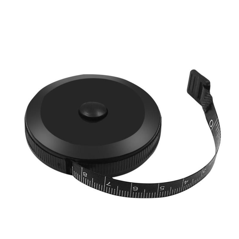 Mini Tape Measure, Black and White Tape Measure, Measuring Tape Measure, Automatic Retractable Plastic Tape Measure