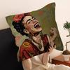 Art Frida Personalized Pillow Dust Cover Bedroom Kids Party Decoration Pillowcase Birthday Children Gift