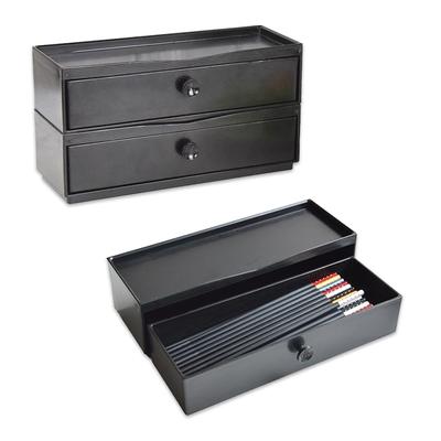 Chopstick Box Cutlery Case Drawer Tabletop with Lid Slide Stackable Spoon Fork Chopsticks Astragalus Commercial Use of (Set 3)