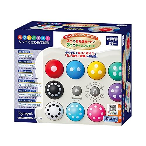 Toy Royal Light and Voice! Touch-based Educational Toy (Color Play / Number Play / Musical Scale Play / Educational Toy) Educational Toy (Study Mode /