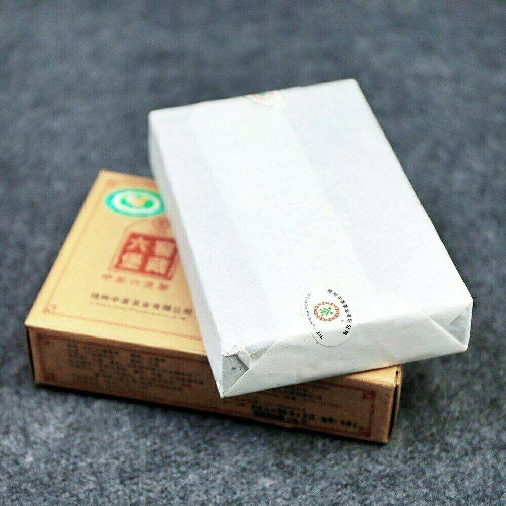 2014 Zhong Cha Dark Chinese Tea Brick 8312 Liupao Tee Hey Cha Liu Bao 400g
