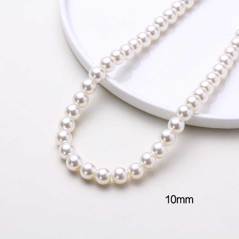 Pearl Color Glass Imitation Pearls Beads for DIY Jewelry Making