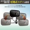 TANAX NAPOLEON NA-011 Ballen T.T Mirror Black Motorcycle Mirror with 10mm normal thread/reverse thread bolt Common for left and right 8 level adjustab