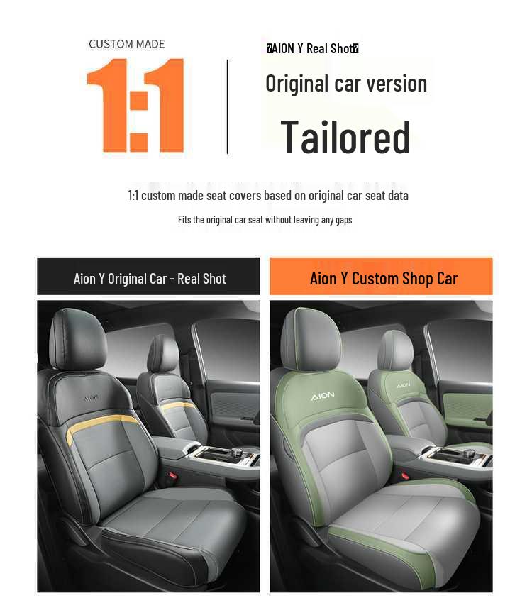 2026 Model AION Y Plus Zhihao/Zhi Xiang/Zhi Jia Edition Full Coverage Car Seat Cover, All-Season Cushion