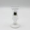 Clear POP Poster Clip - Transparent 2.8" Round Flat Clip for Display and Shelf Advertising.