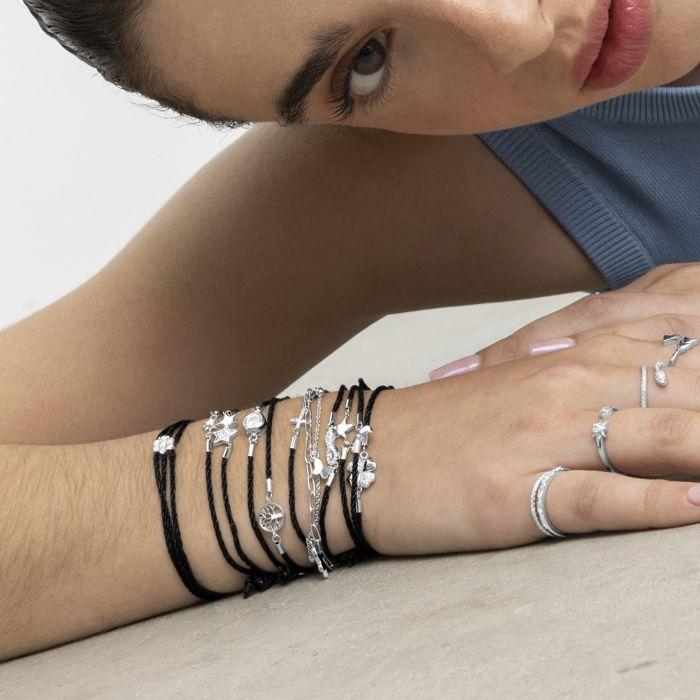Bracelet - LUXENTER - Hudap - Argent 925 - Zircone - Plaqué Rhodium