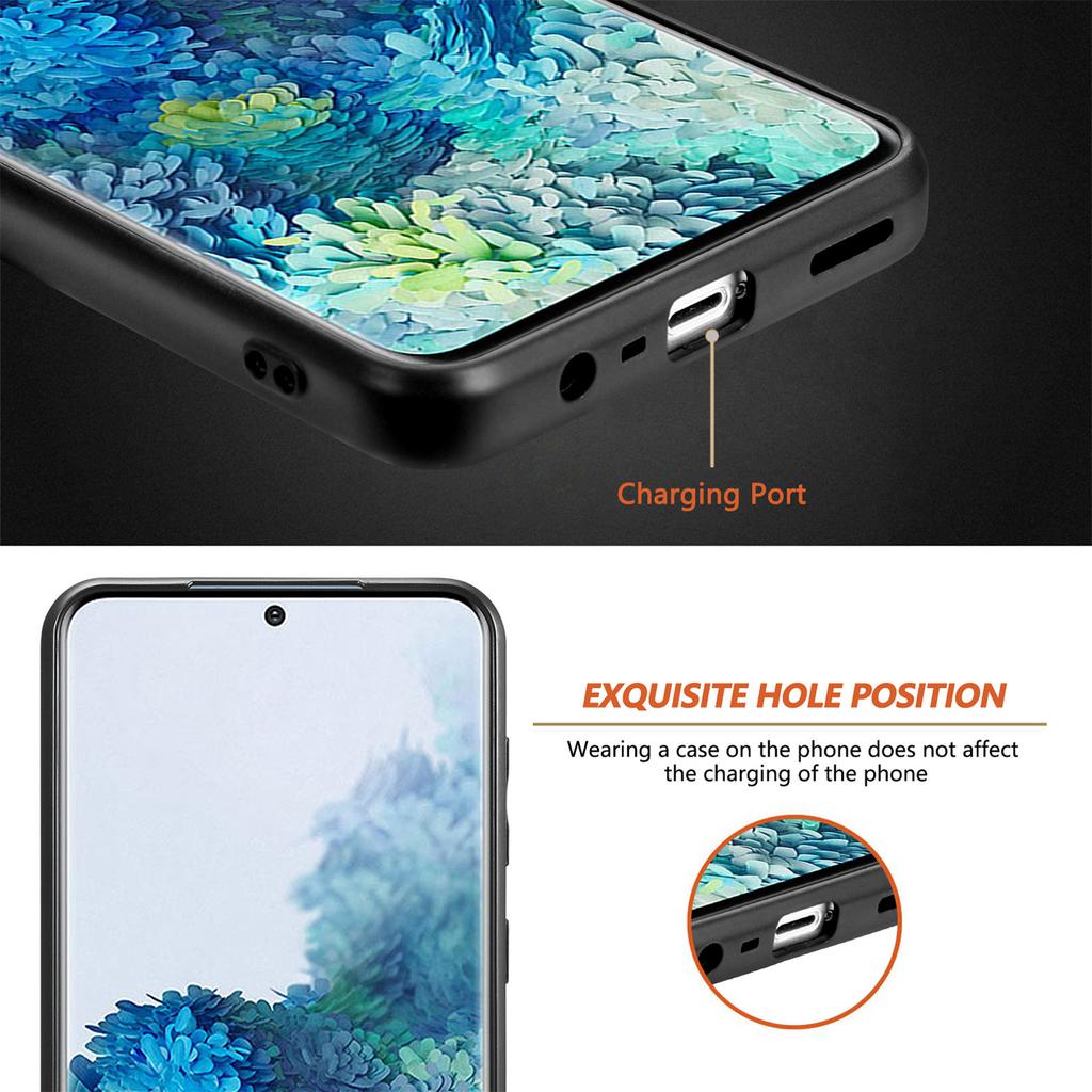For Samsung Galaxy S25+ Case Shockproof Slim Retro Leather Phone Back Cover