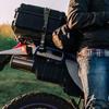 4 pezzi Cinghie Multiuso per Fissaggio Bagagli per Fissare ATV Motociclette Scooter Cinghie di Fissaggio ad Anello Morbido Cintura Robusta