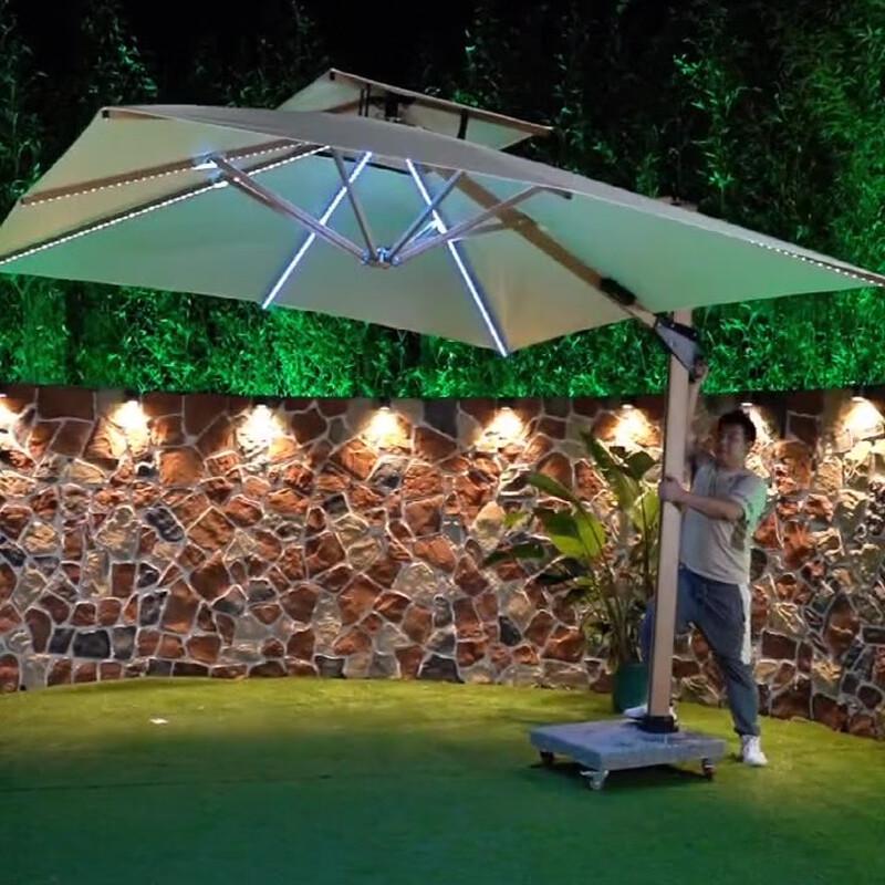 Zechen Outdoor Roman Patio Umbrella