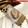 2DFlat Cute Hedgehog in Bubble Bath All inclusive film hard iPhone case, compatible with iPhone 18 Pro Max 17 16 15 14 13 12 11