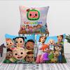 Cartoon Cute C-Cocomelons Baby Pillow Case Living Room Home Sofa Office Shop Cover Printing Comfort Decoration Nordic Simplicity