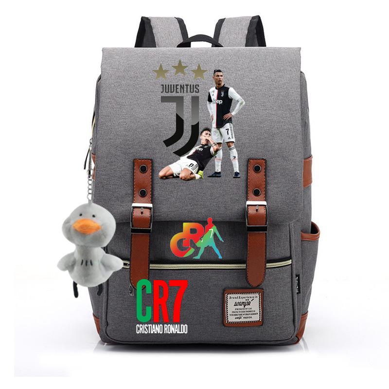 Teen Student School Bag Men s and Women s Casual Belt Buckle Backpack