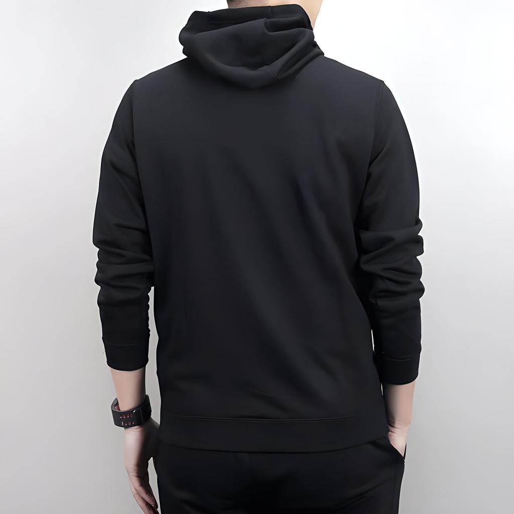 Nike Bequeme Kapuzen-Windjacke Lässige Langarmjacke Herrenjacken Schwarz AJ2332-010
