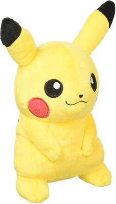 POKEMON Peluche Pokémon All Star Collection S, cadeau d'anniversaire et de Noël, pz-sanei001 (Pikachu)