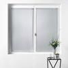 Paire de Rideaux Voile 60 x 90 cm Sandras Gris