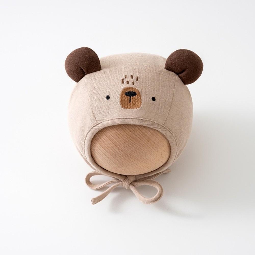 

Cold Proof Ear Protection Cap Cute Cartoon Beanie Cap New Earmuffs Hat Autumn Winter Bear