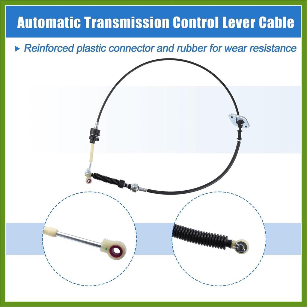 33820-08020 33820B 3382008020 Gear Shift Cable Automatic Transmission Shifter Cable Replacement for Toyota Sienna 2004-2010 Vehicle Components