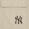 New MLB New York Yankees Jacket Unisex Linen Sandy Brown 3AJPB0351-50SAM