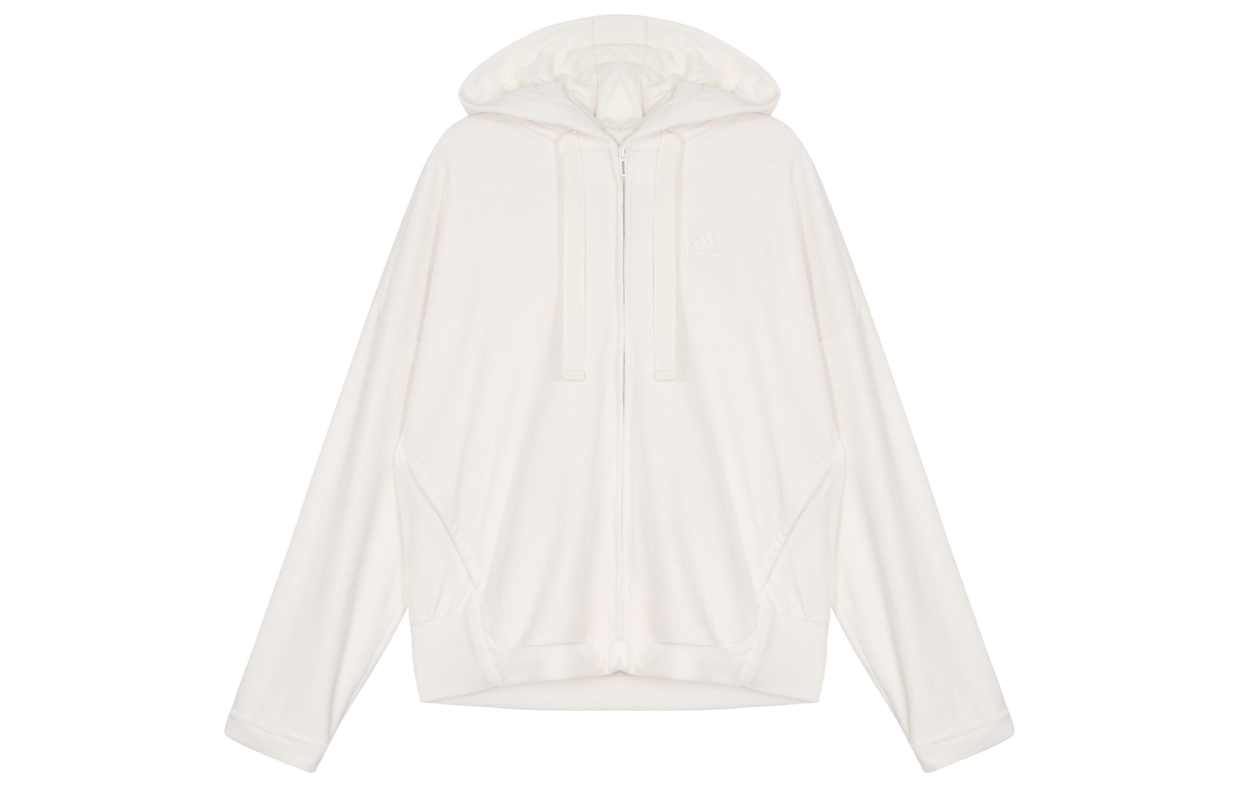 Adidas Jackets Women s Pink White Hooded Moderate Other IV7566 L