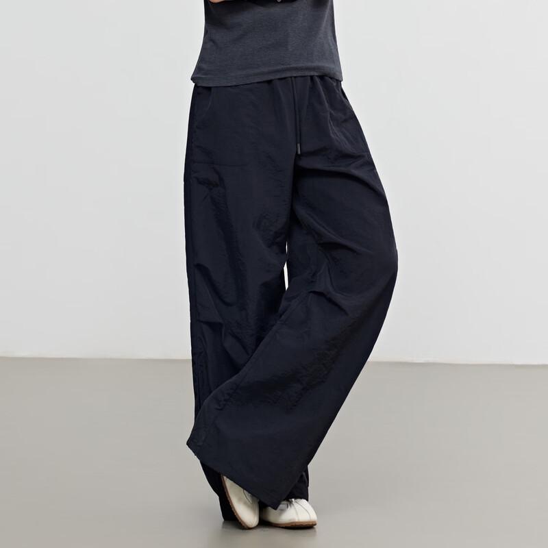 Elva' Island Women's Vintage Casual Straight-Leg Pants