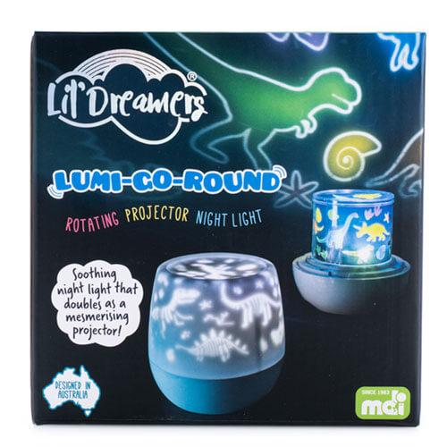 Proiector rotativ Lil Dreamers Lumi-Go-Round (Dino)