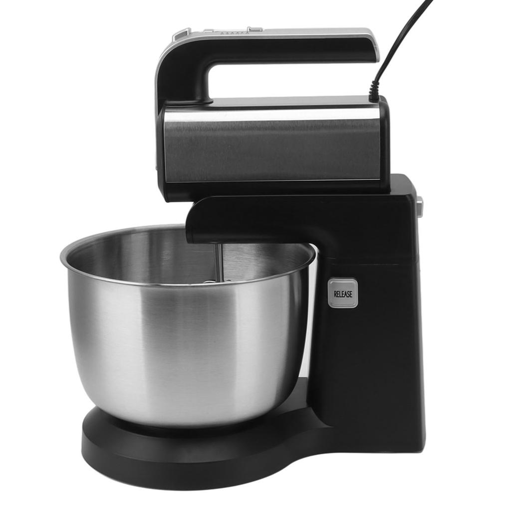 500W Electric Stand Mixer 3L Capacity Stainless Steel Dough Stuffing Mixer for Kitchen
