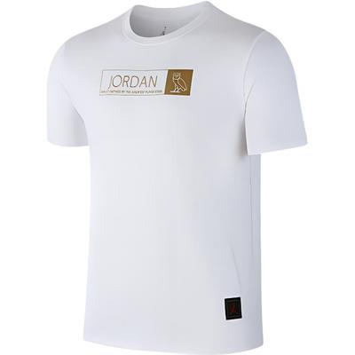T-shirt à Manches Courtes et Col Ras du Cou avec Logo Homme Hauts Blanc 872835-100