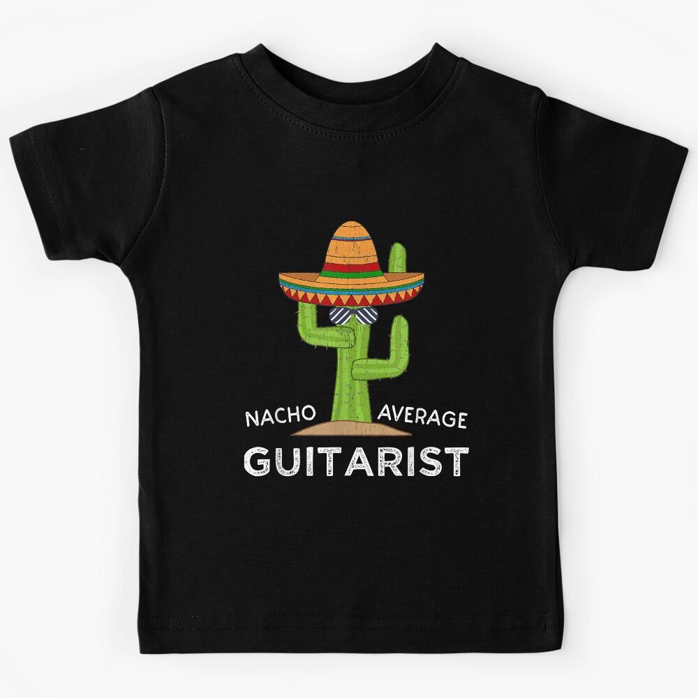 Fun Guitar Lover Humor Gifts Funny Meme Saying Guitarist Kids T-Shirt 170
