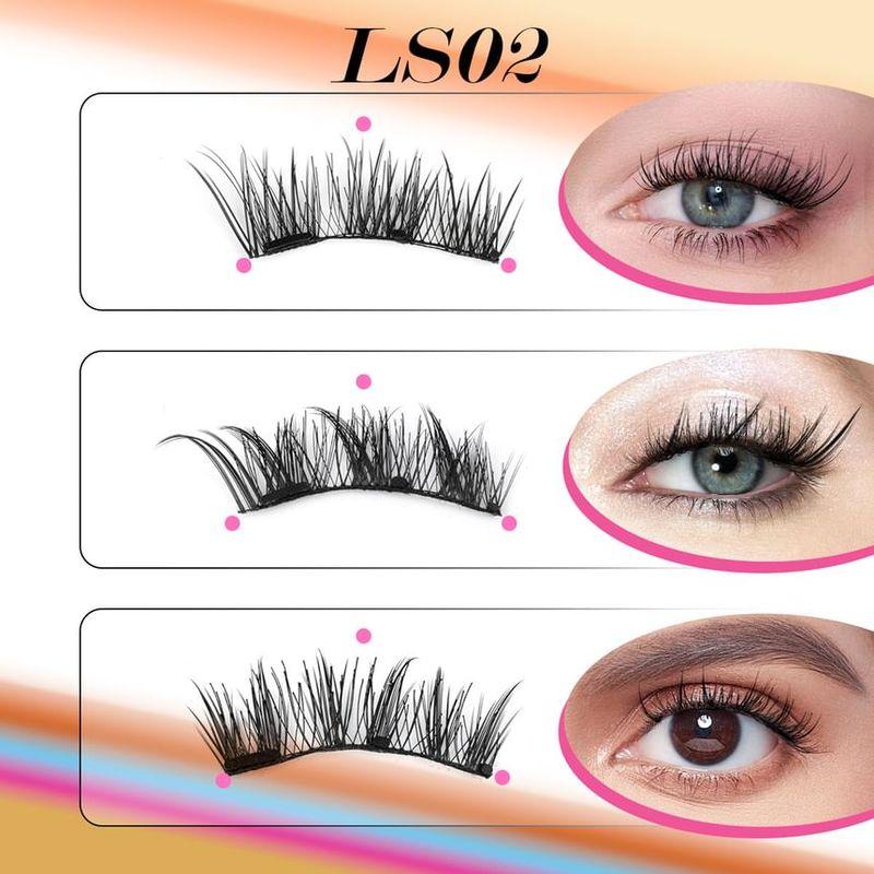 Lashie - Curl Magnetic Glue-free Multipack False Eyelashes
