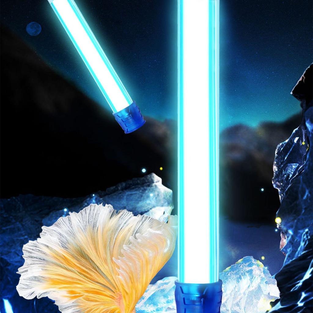 Akvarium Green Clean Lampa Mångsidig 254nm Våglängd Fisk Vatten Rengöringslampa för De Flesta Små Akvariefilter