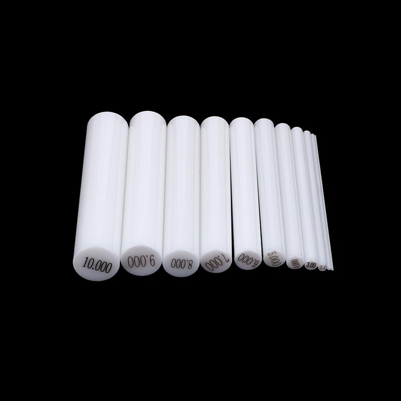 1Pc Range 0.5-10.00Mm,Ceramic Pin Gauge Grade 0 Gauge Tools For Carpentry Inspection Mechanical And Measurement