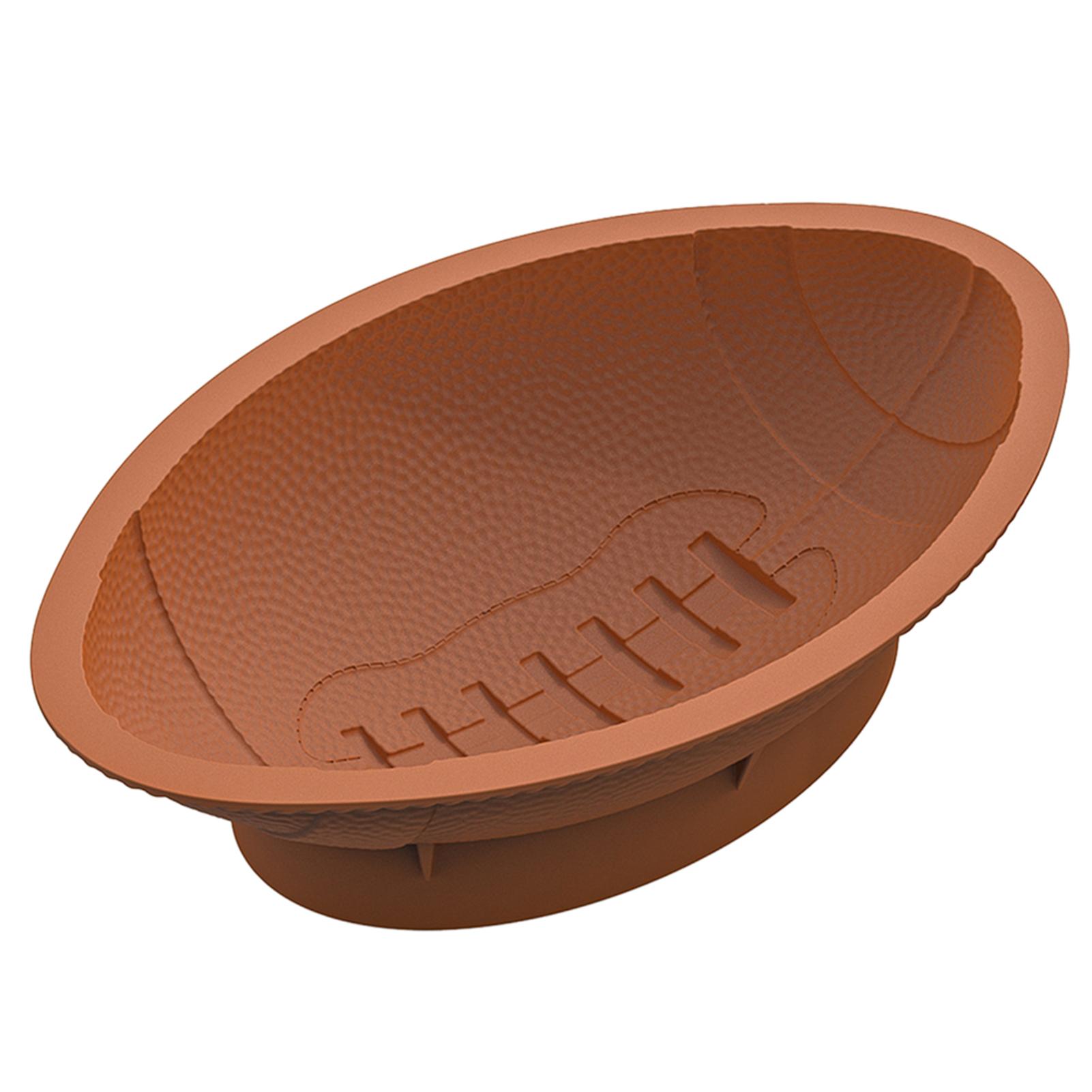 

Форма для выпечки в виде футбольного торта, термостойкая, 3D-дизайн, форма для выпечки, инструмент для выпечки