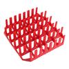 Family Kitchen Rack for Hot Dog and Sausage Cooking, Square Counter Rack for Cookout Serving and Group Meal Work