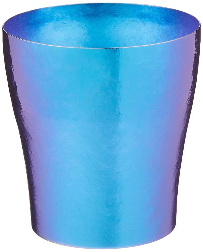 HORIE Titanium Made In Niigata Double-walled Tumbler, Rei/Hana Titanium, 250cc, Ultramarine, Tsubame, Prefecture, T15KM250-750 (T15KM250-750)