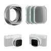 Parasolar Freewell pentru Fujifilm Magnetic Stackable și Filtre de Ceață cu Protecție din Sticlă Călită X-E5 – & CPL, UV, (Argint)